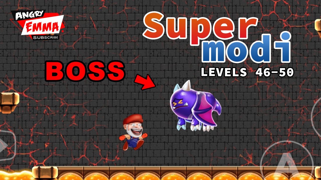 Super Run Go (Super modi) - Levels 46-50 + BOSS
