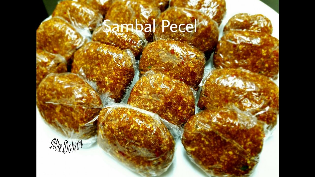 Resep Sambal Pecel