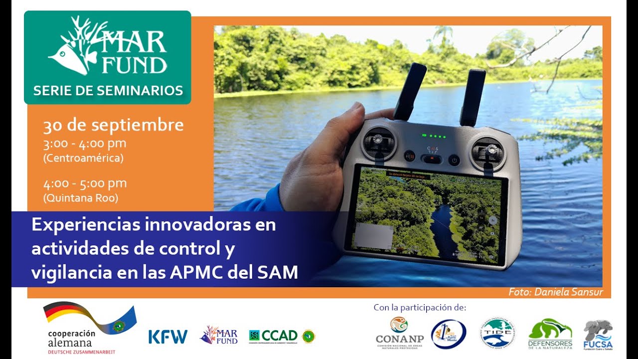 Experiencias en actividades de control y vigilancia en áreas protegidas marino costeras del  SAM