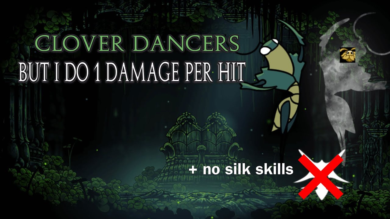 Clover Dancers but I do 1 damage per hit (1100 hits)
