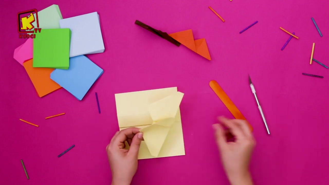Origami - Ep8 - Une montagne - Koogi Tv