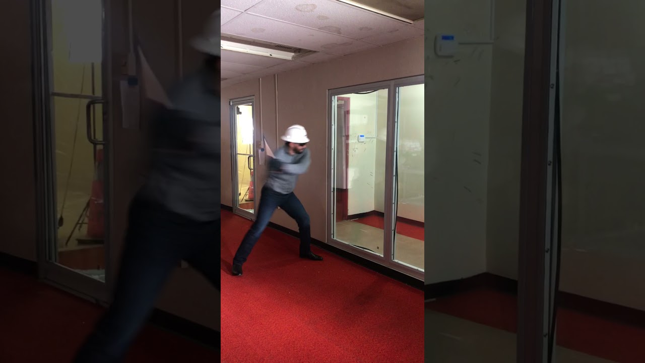 DefenseLite Hatchet Attack | Security Glass | Window and Door Protection