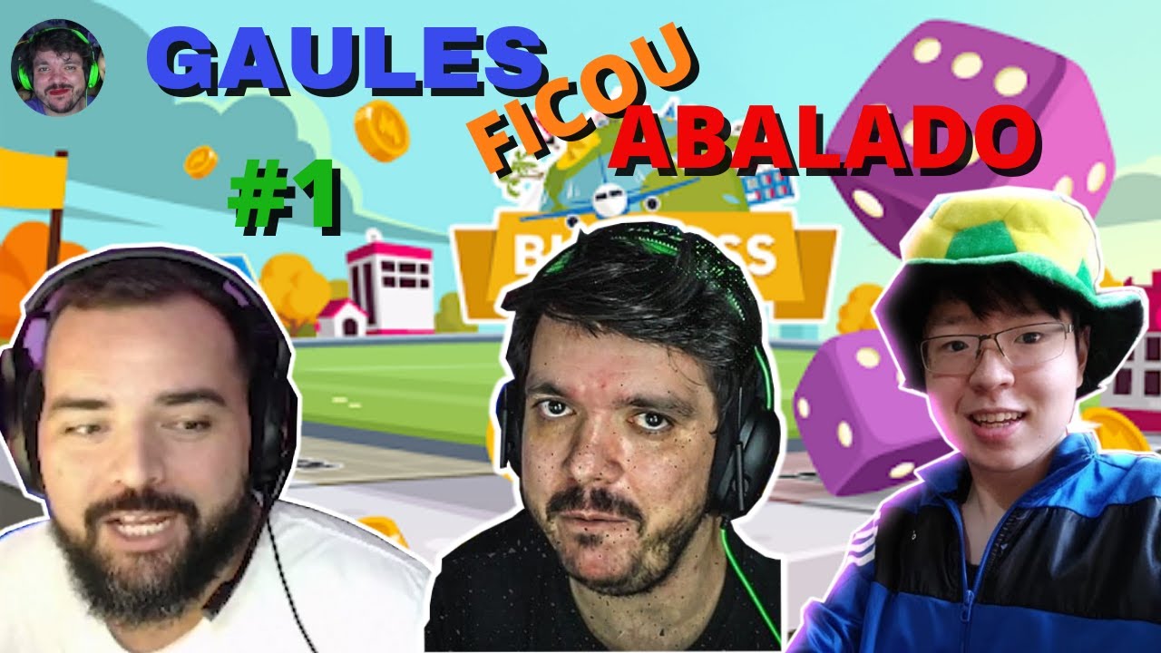 Patetas no Banco imobiliário (Business Tour) com Trap dinâmica, ninguém consegue comprar nada (NOVO)