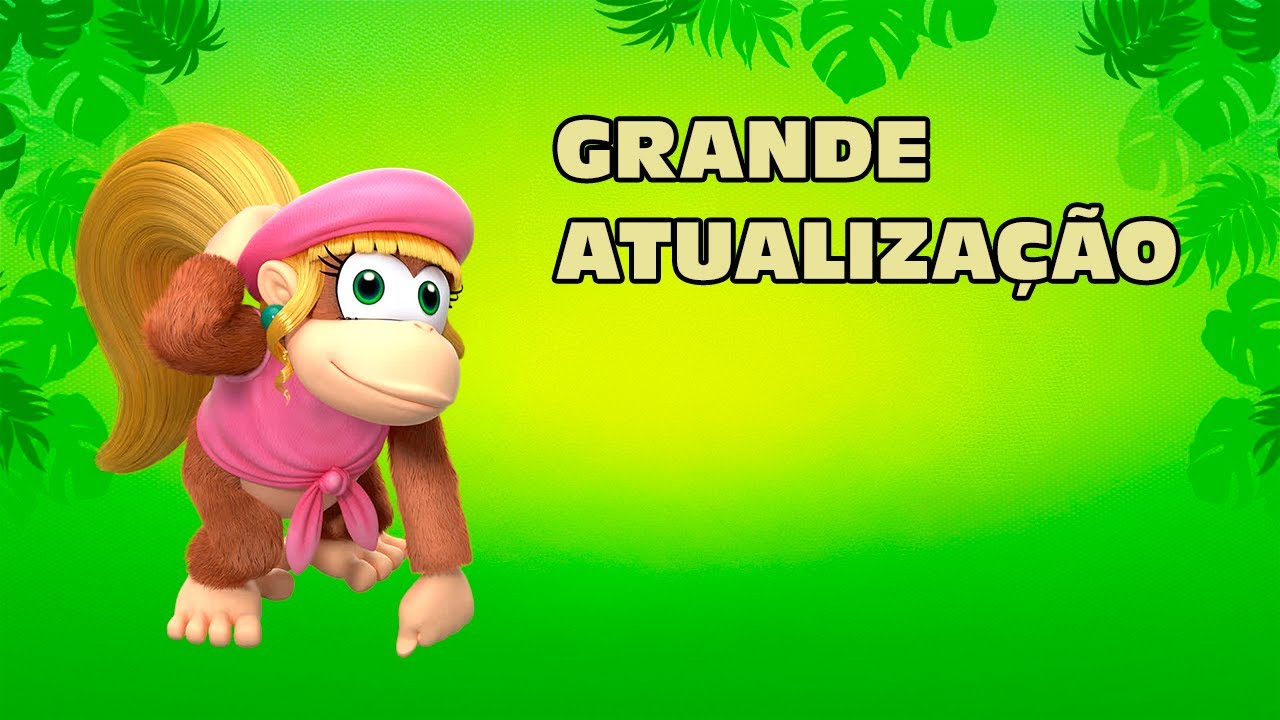Testei o UPDATE NINTENDO SWITCH 2 para o DONKEY KONG COUNTRY RETURNS HD