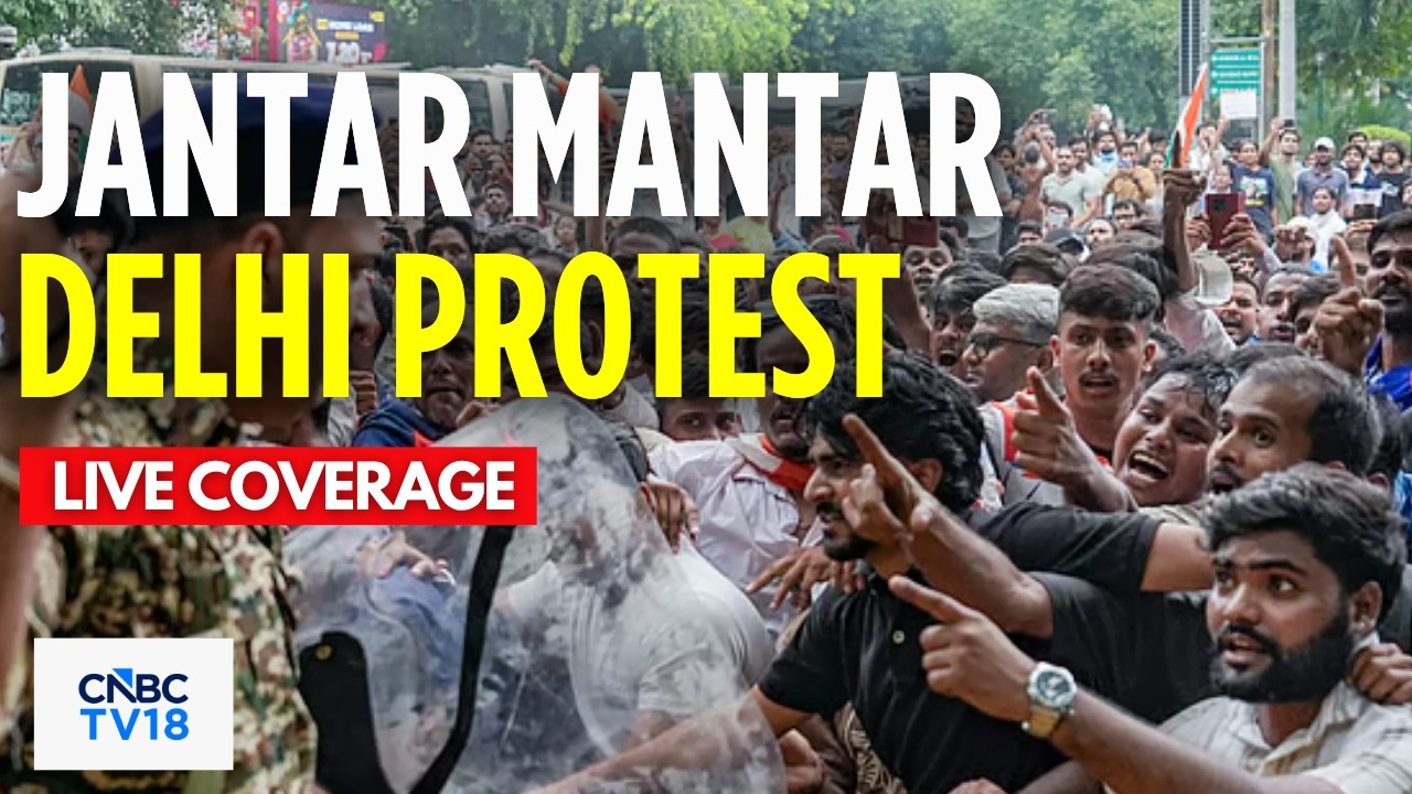 Delhi Protest LIVE: CHALO SANSAD LIVE From Jantar Mantar Protest | Sonam Wangchuk | NEET Exam |N18L