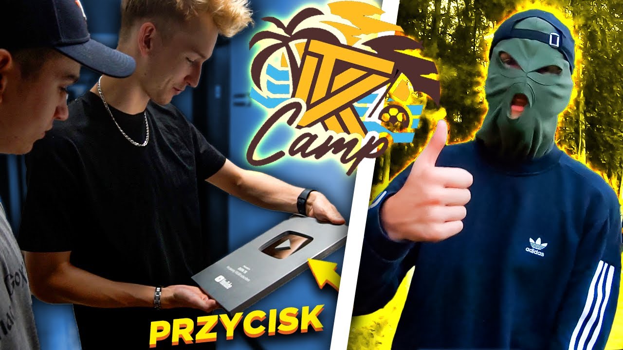 POJECHAŁEM NA OBÓZ KALUCHA | ODDANIE PRZYCISKU ZA 100K SUBSKRYPCJI