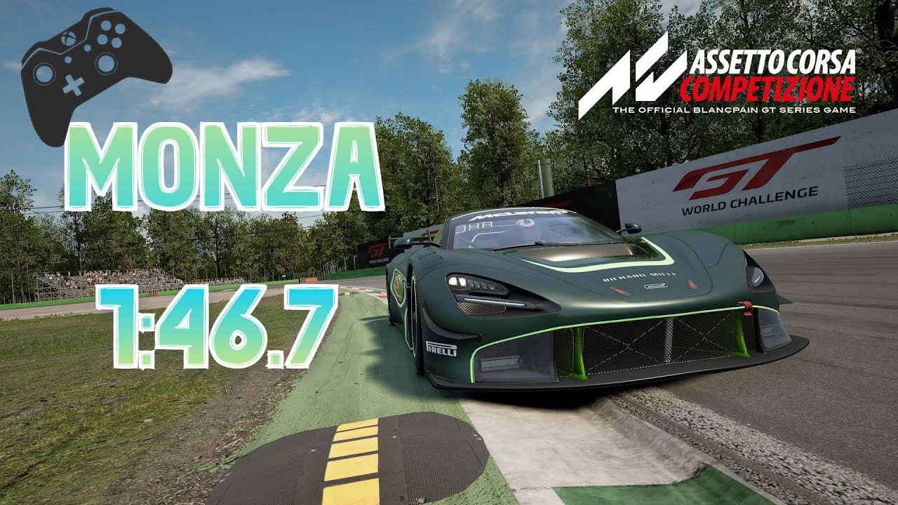 Monza Hotlap with Controller Settings [Ver 2]