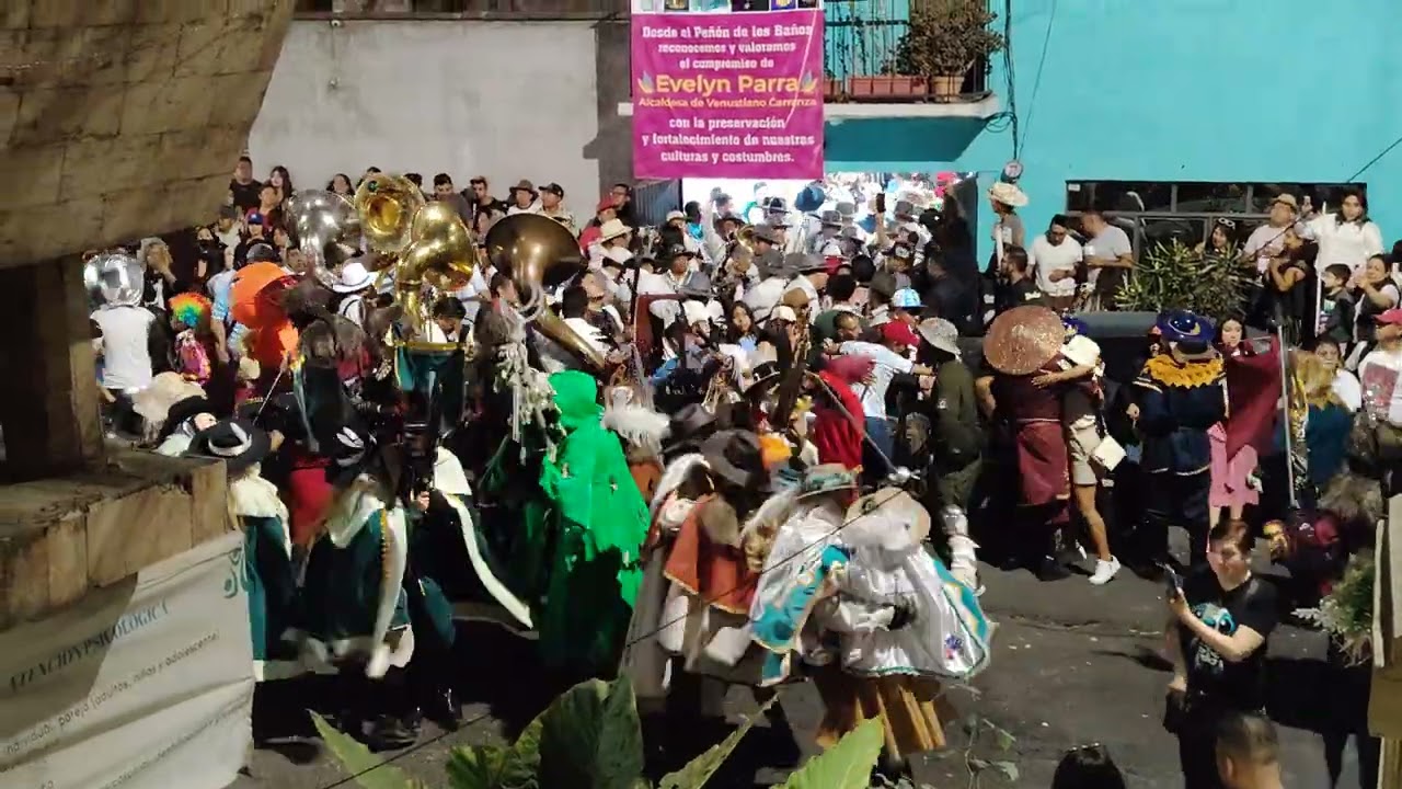 Carnaval peñón de los baños 2026 dia jueves 
