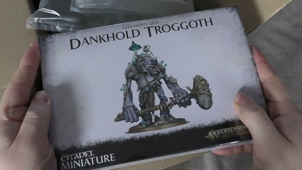 Gloomspite Gitz - Dankhold Troggoth - Unboxing (AoS)