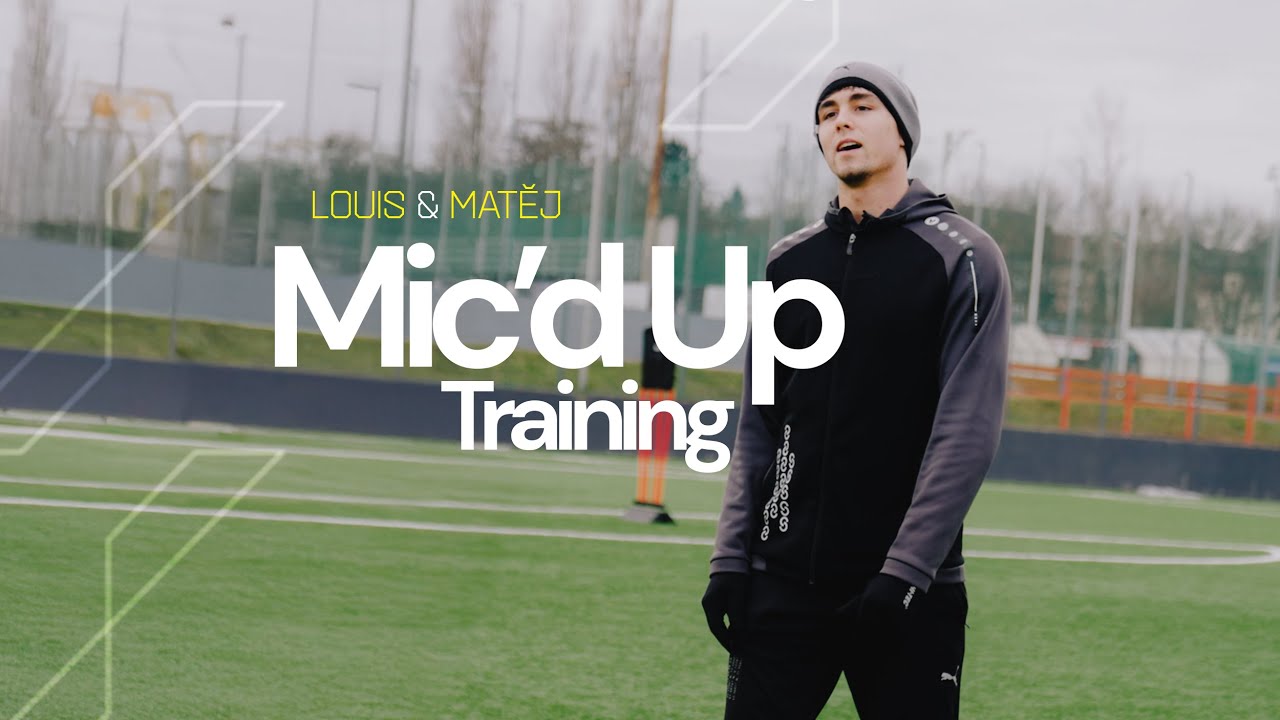 MATĚJ MIC'D UP 🎙️ | Training in Prague with our new signing Matěj Jurásek!