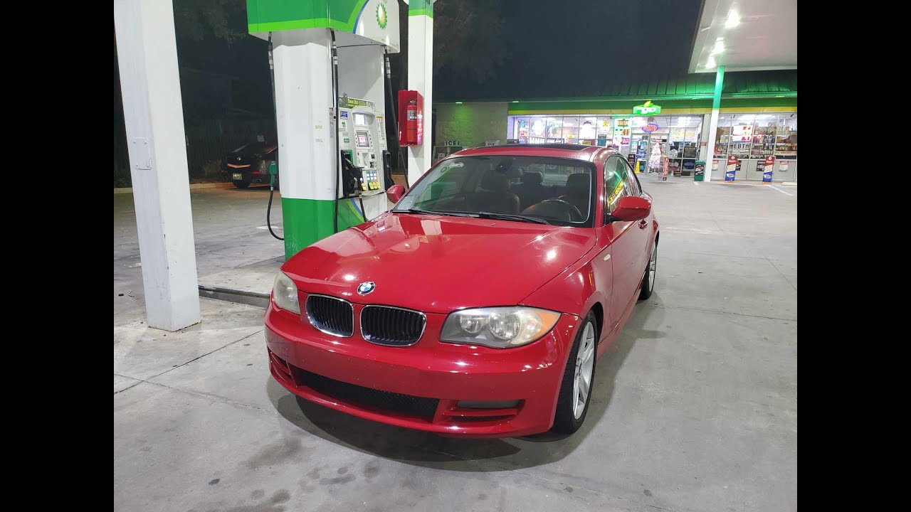 BMW 128I at The Firm Race track