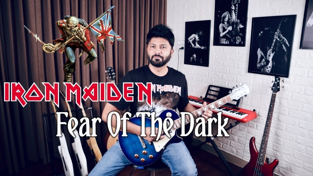 Fear Of The Dark | Iron Maiden| Instrumental | Guitar Cover | Sandeep Kamath