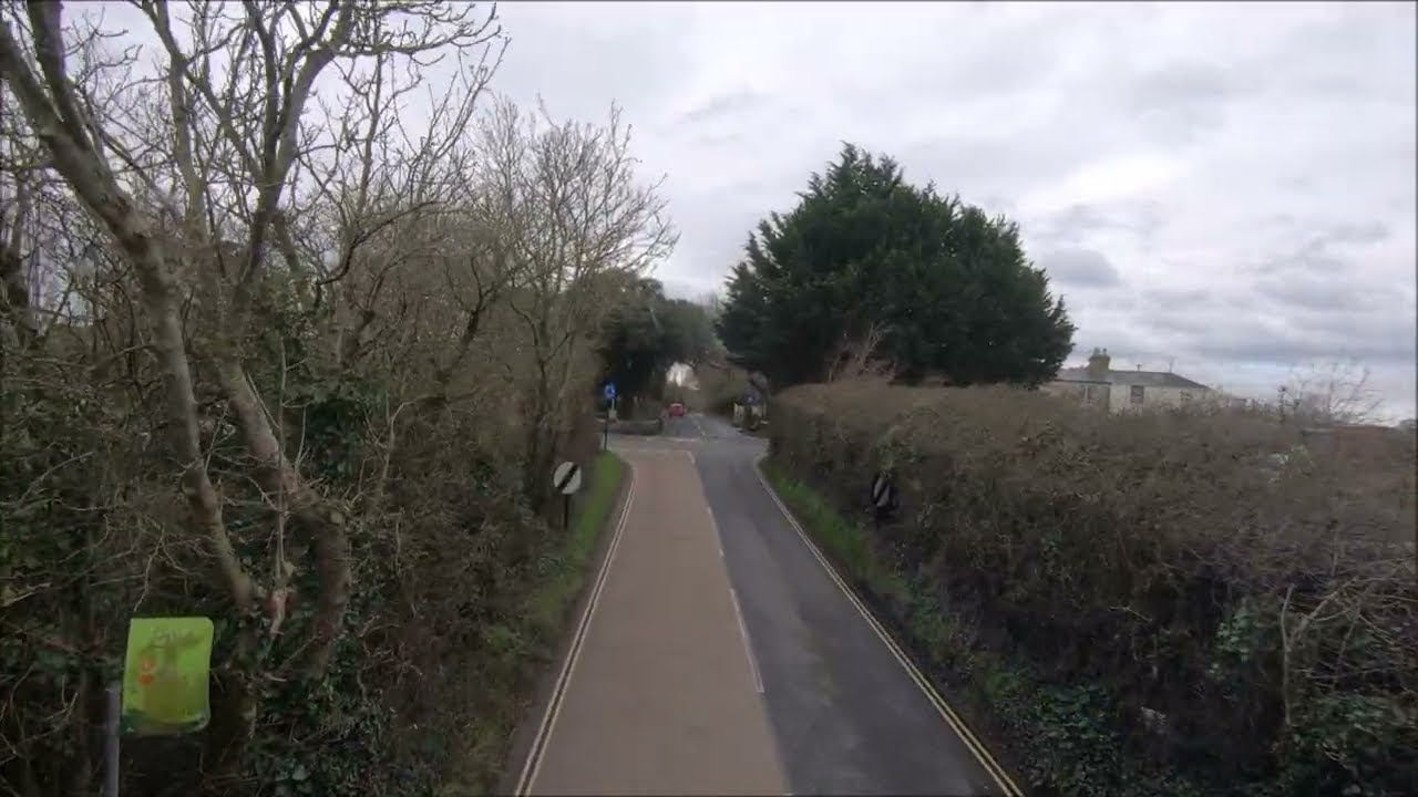 Southern Vectis Bus Cam - Route 37 - Ryde Bus Station To Brickfields - Isle Of Wight - February 2022