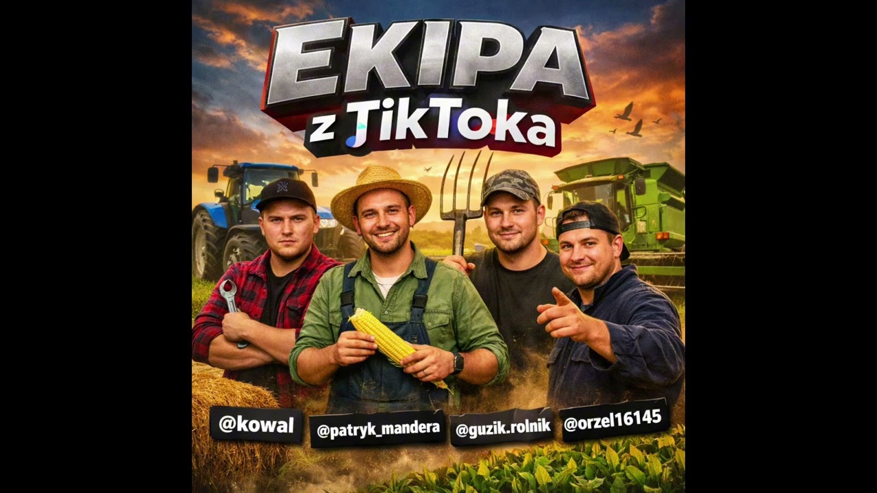 DISCO POLO - EKIPA Z TIKTOKA @guzik.rolnik @patryk_mandera @orzeł1634 @kowal