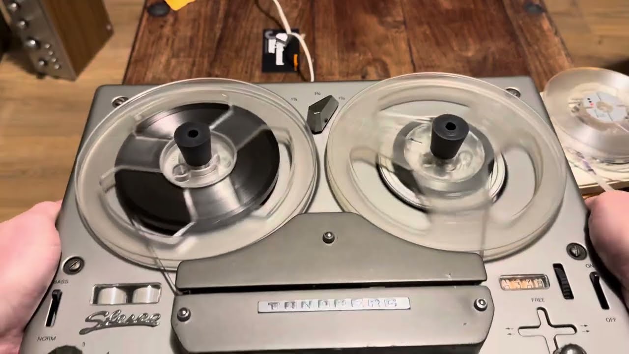Vintage Tandberg Model 74b Four Track, Reel to Reel player/recorder, @FunwithVintageHiFi