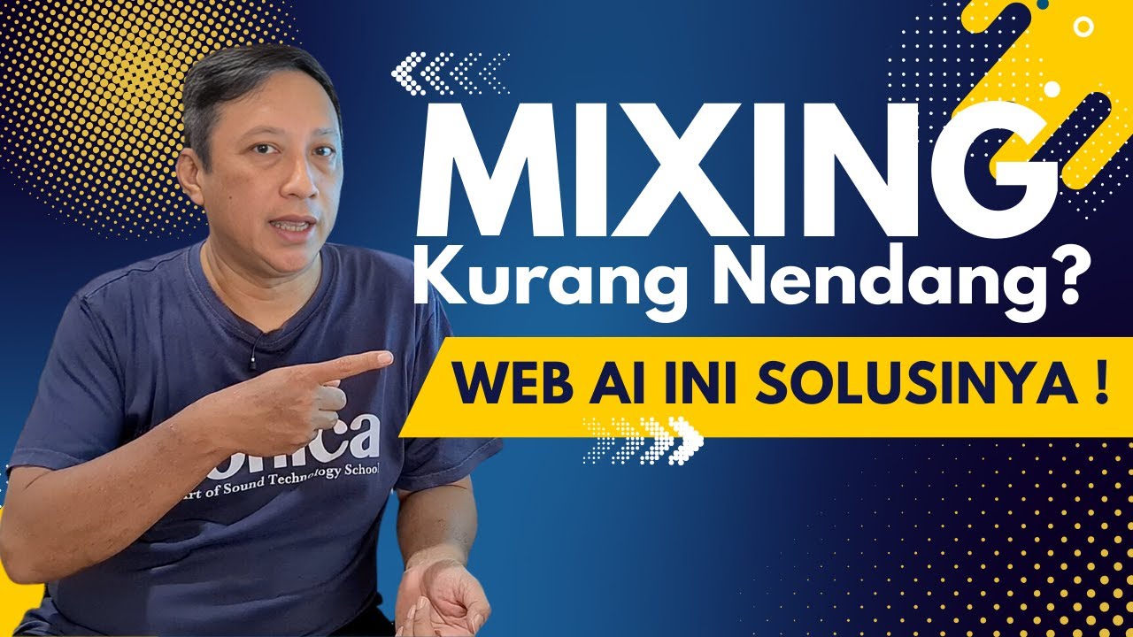 Gak Yakin Ama Hasil MIXING MASTERING-mu Sendiri? Website AI Ini Bisa Kasih Masukan Secara AKURAT !