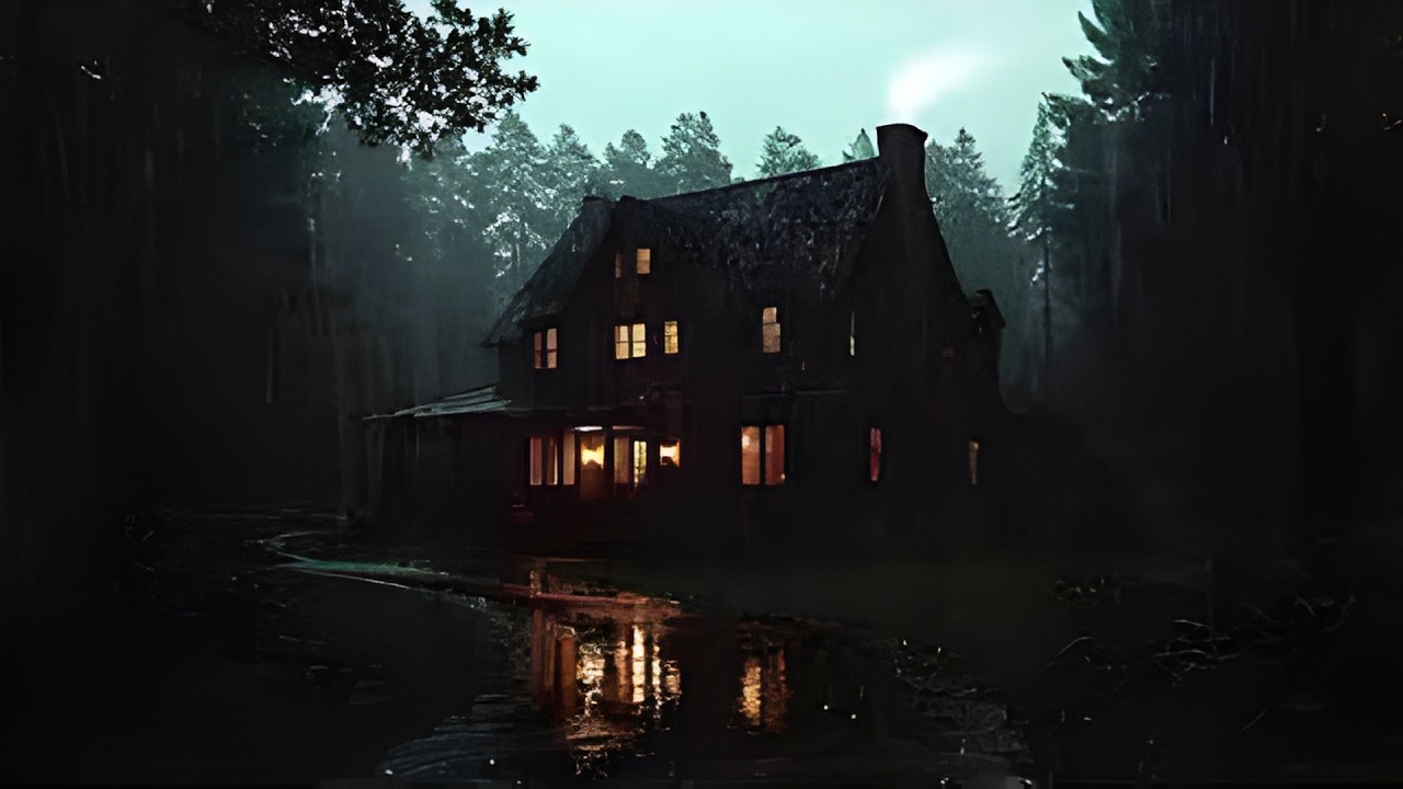 🌧️ Rainy Forest Cabin Ambience | Cozy Night, Fireplace & Deep Relaxation