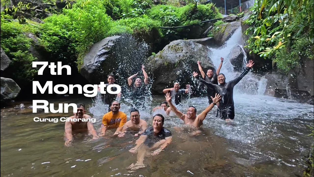 MongtoRun Part 7 - Touring Curug Ciherang + Sate Hanjawar. Rute Pulang Pergi Paling Puoool