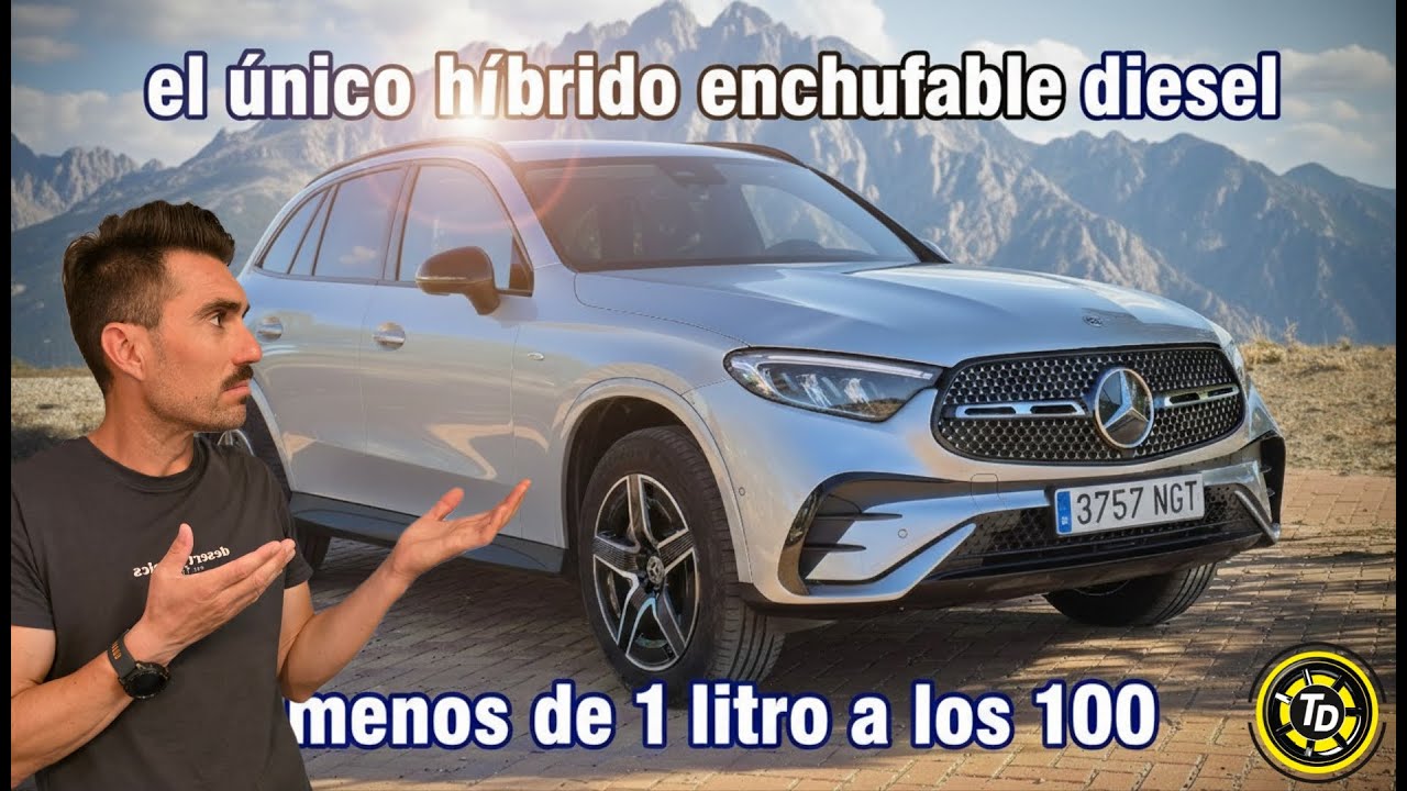 Mercedes GLC 300de 2026/ El único HIBRIDO enchufable DIESEL del mercado/ TOP DRIVERS