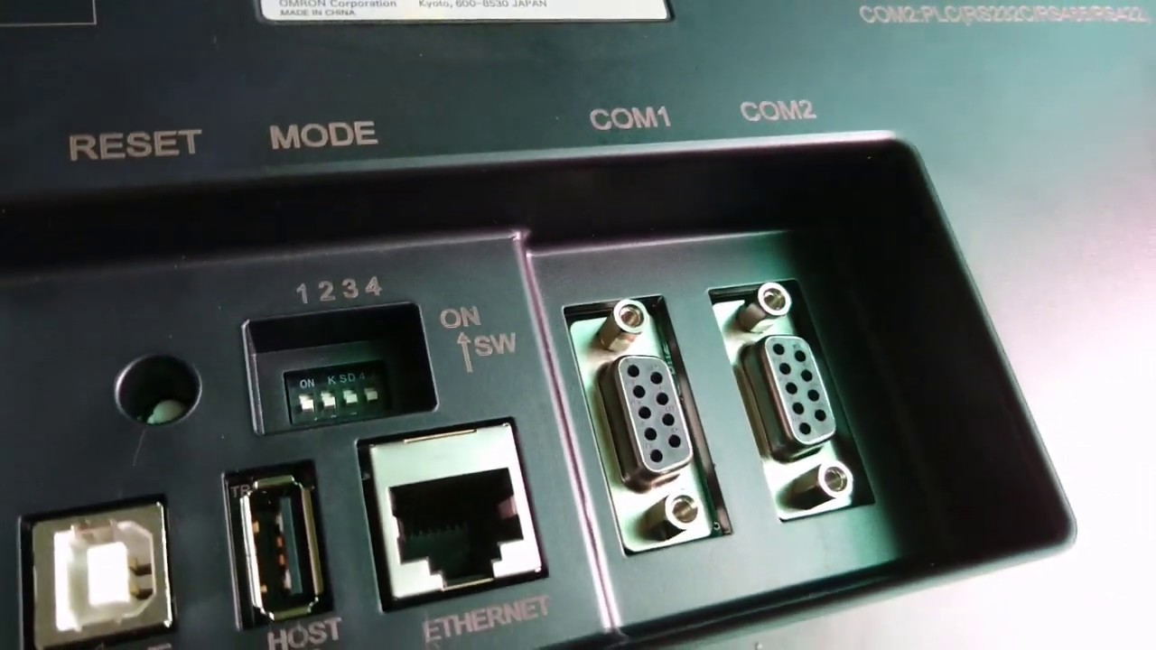 HƯỚNG DẪN CHỈNH ĐỘ CHÍNH XÁC MÀN HÌNH NB10W-TW01B OMRON