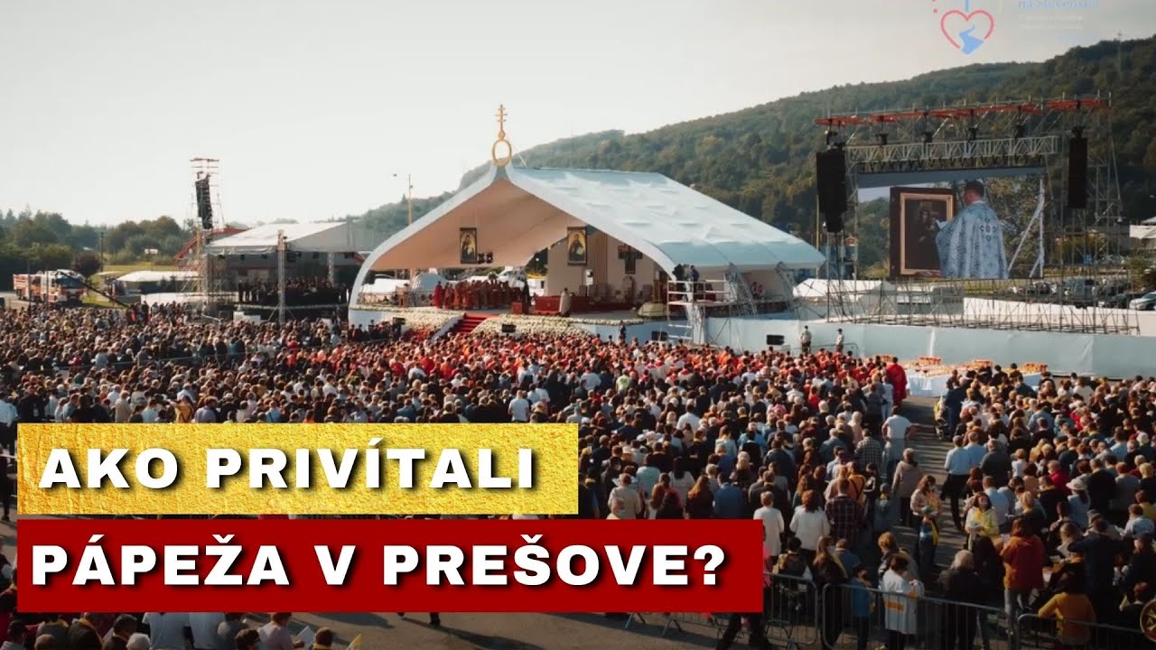 PÁPEŽ FRANTIŠEK SLÚŽIL BYZANTSKÚ LITURGIU V PREŠOVE