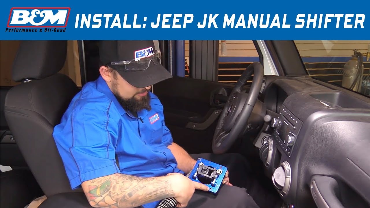 Install: 2005-18 Jeep Wrangler TJ, JK 6-Speed Manual Shifter 45195