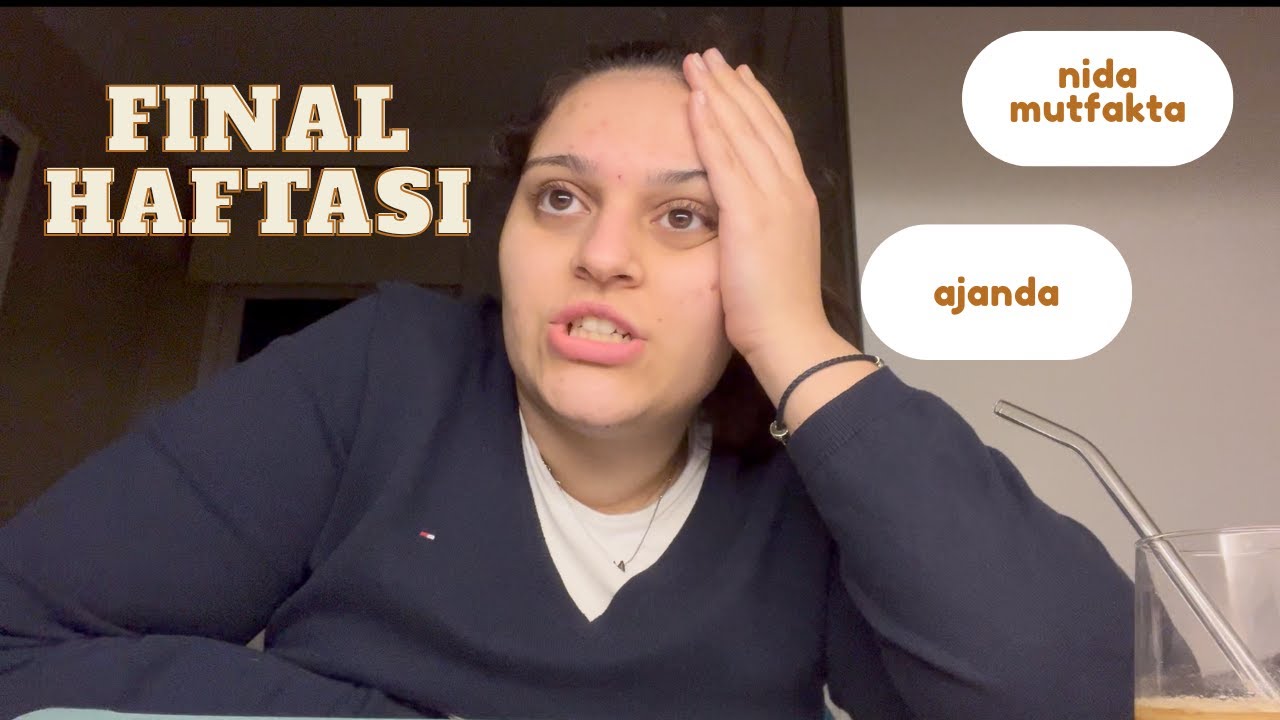 FİNAL HAFTASI VLOG |kargo açılımı ,ajanda, Nida Mutfakta (uni vlog 11)