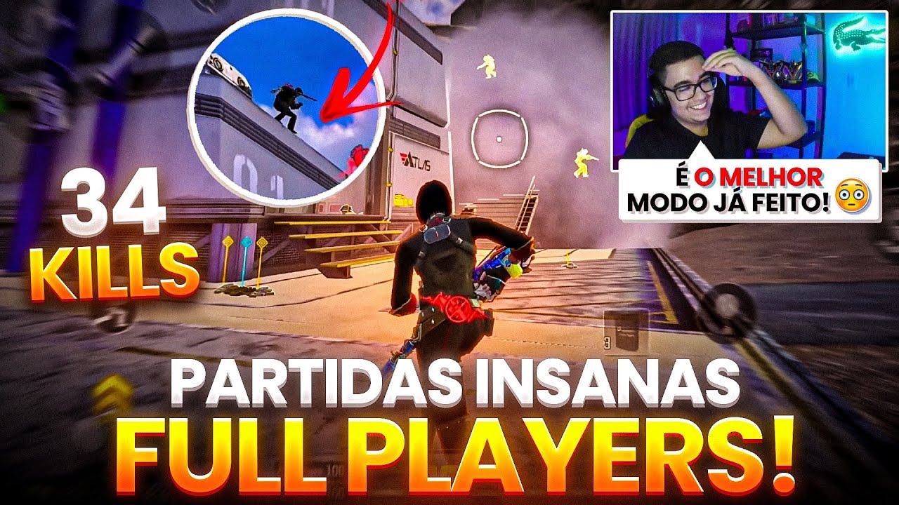 COD MOBILE FINALMENTE ACERTOU... O MELHOR MODO DE TODOS OS TEMPOS FULL PLAYER E INSANO 🔥 (34 KILLS)