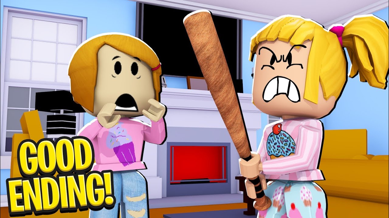Roblox Brookhaven GOOD ENDING | My Toddler Sister Babysits Me!
