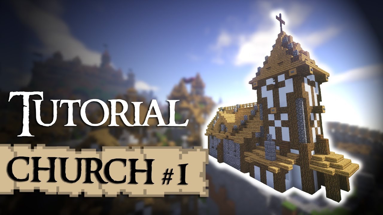 Minecraft Tutorial: Medieval Church (#1 central european)