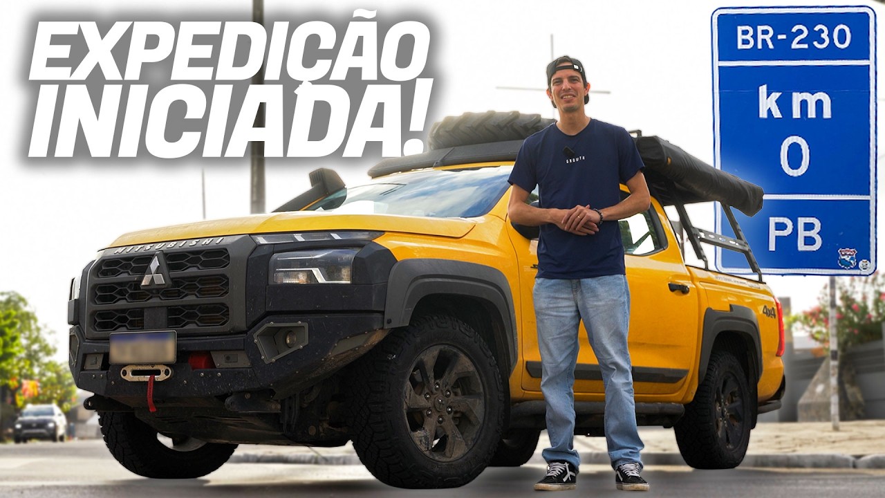 KM 0 DA TRANSAMAZÔNICA! COMEÇOU O DESAFIO! Ep.01