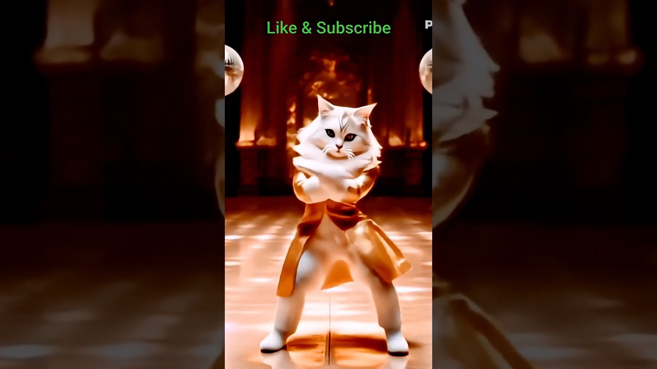 Cute Cat Dance Video Bill Wala Dance#cat#catdance#catvideos #shorts #shortsvideo #ytshorts