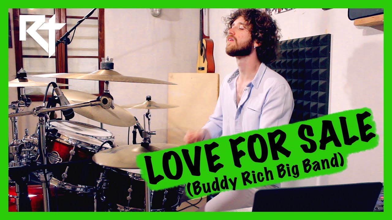 LOVE FOR SALE (Buddy Rich Big Band) | (Drum Playthrough by Roberto Toschi)