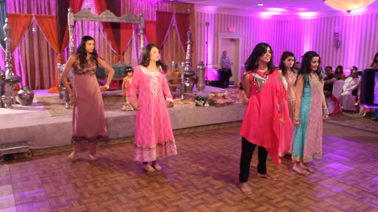 Amena & Zim's Mehndi--Group Dance