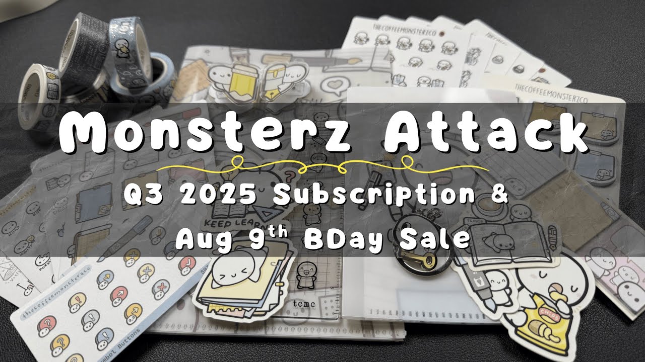 The Coffee Monsterz Co. Q3 Quarterly Subscription & August 9 Birthday Sale Haul