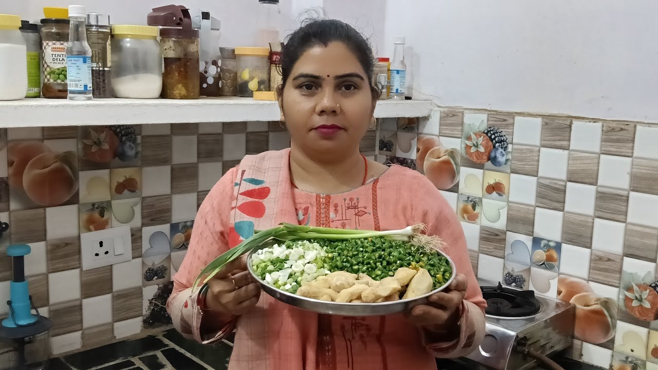 oil free hare lahsun ka Achar