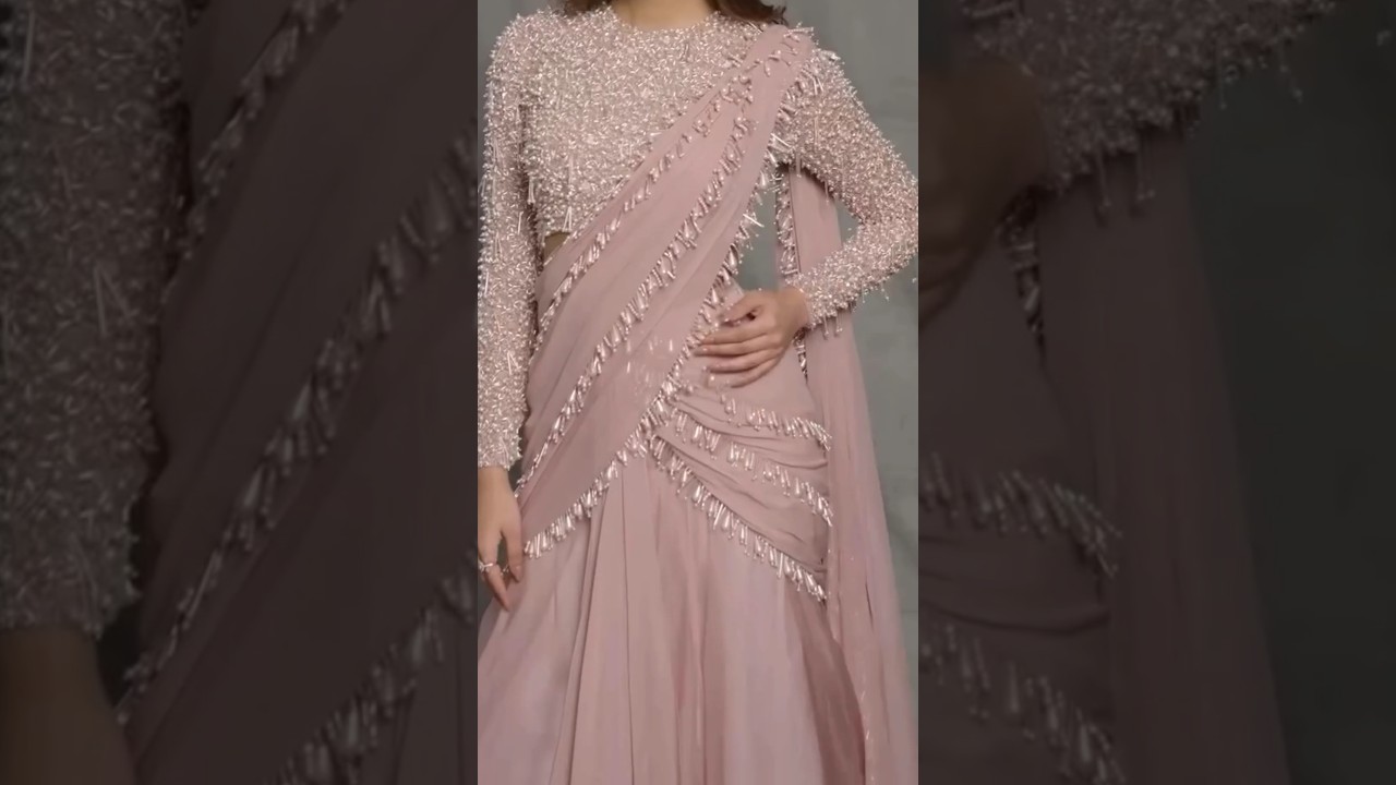 Latest new designer ready to wear saree for party/wedding/farewell| Bollywood design saree#saree#yt