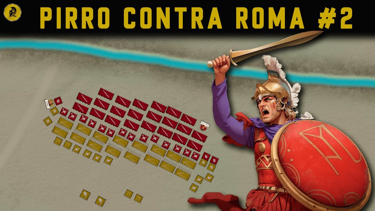 Batalla de Heraclea, 280 a. C. | El primer enfrentamiento entre PIRRO y ROMA - DOCUMENTAL 4K