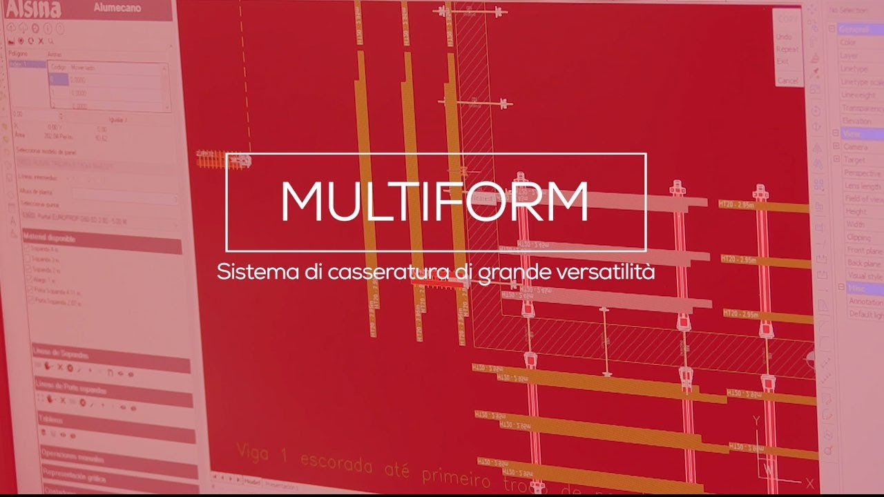 Multiform: Sistema di casseforme versatile e di facile montaggio per tutti i tipi di strutture