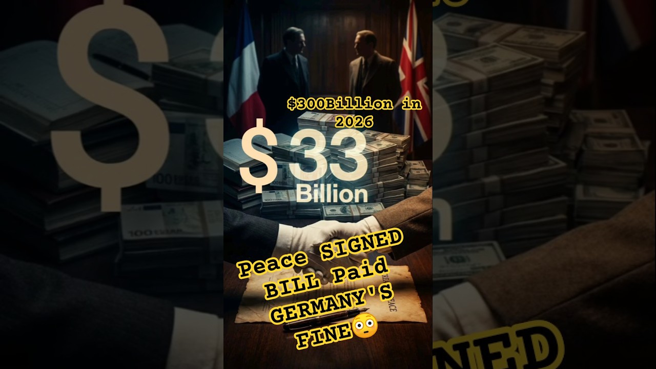 Peace Signed, Bill Paid: Germany’s $33 Billion Fine 