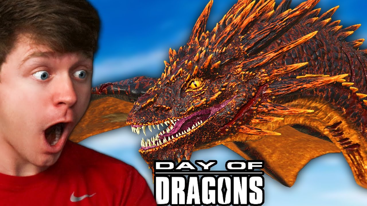 Hatching an EGG and becoming a DRAGON! - Day of Dragons