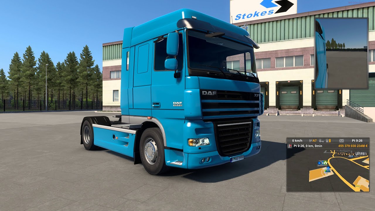 DAF XF105 Space  Jacht Kr&oacute;lowa V39 / Euro Truck Simulator 2