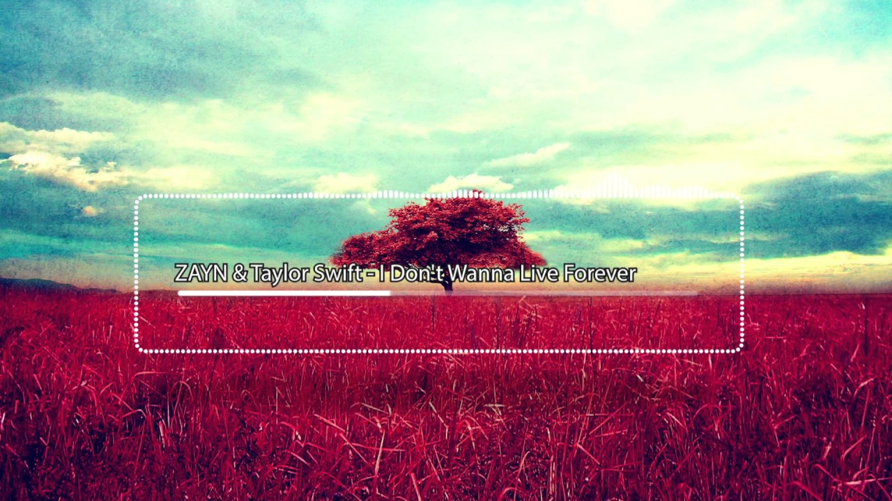 ZAYN & Taylor Swift   I Don't Wanna Live Forever Instrumental