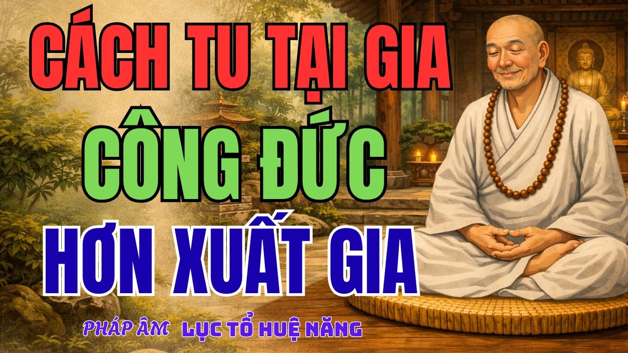 Tu Tại Gia Có Công Đức Không? Lời Khai Thị Sâu Xa Của Lục Tổ Huệ Năng Khiến Nhiều Người Tỉnh Ra