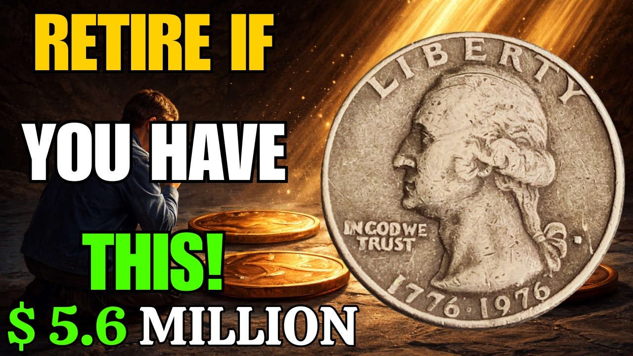 Top 6 Rare Washington Quarter Dollar Coins Worth Big Money!