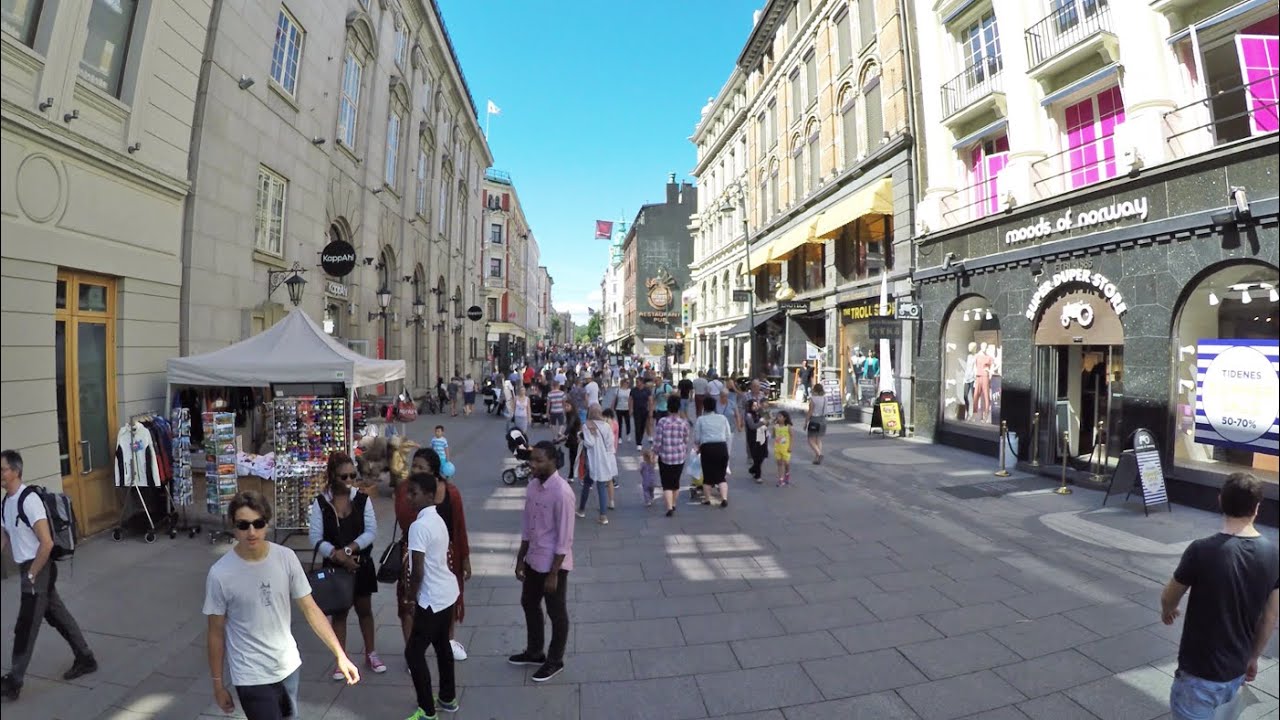 Hyperlapse: Karl Johans gate, Oslo, Norway