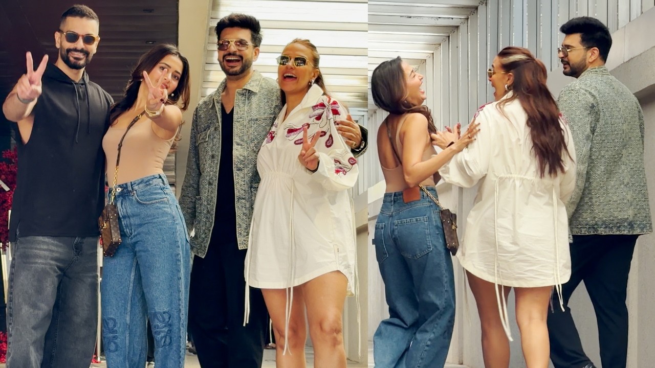 Tejaswi Prakash & Karan Kundra On A Double Date With Bollywood Favourite Couple Neha Dhupia ,Angad❤️