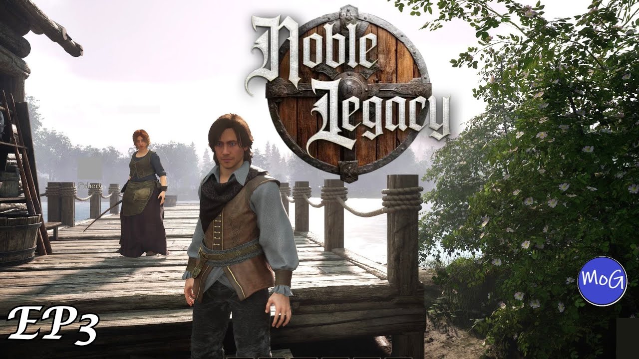 Building The Library And Fishery | Noble Legacy Ep 3