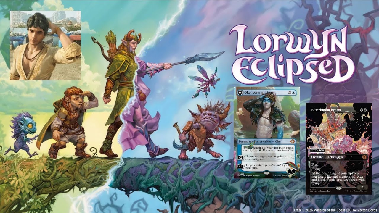【MTG 開箱】中碎閃?!  Lorwyn Eclipsed Collector Boosters ! 新彈Lorwyn開箱！