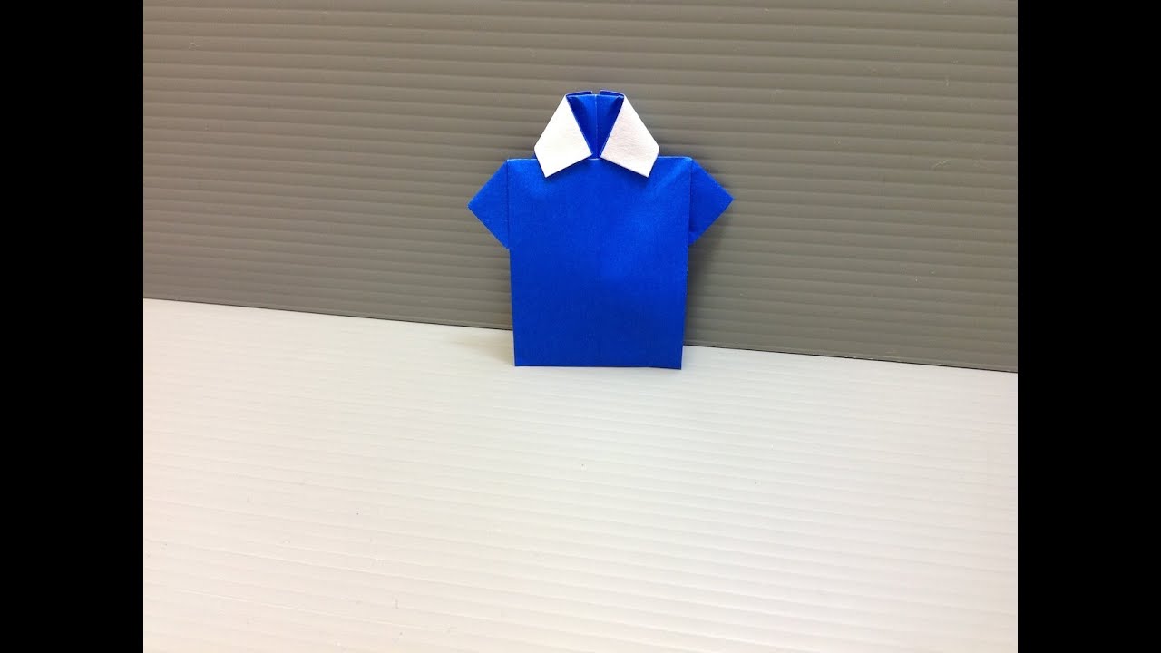 Daily Origami: 025 - Shirt